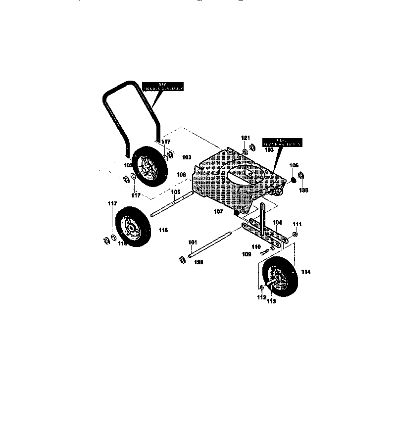 WHEELS ASSEMBLY