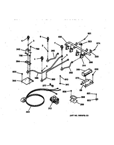 Gas & burner parts