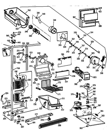 Freezer section