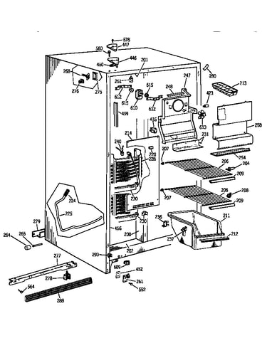Freezer section