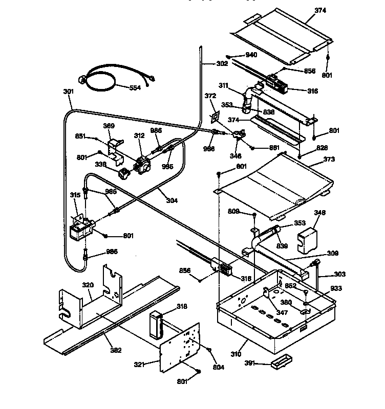 Oven burner