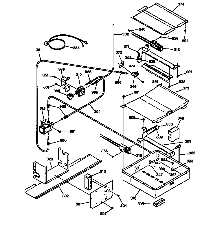 Oven burner