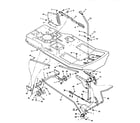 Craftsman 502270110 mower housing suspension diagram