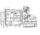 Sub-Zero 801RFD 801 rfd cosmetic view diagram