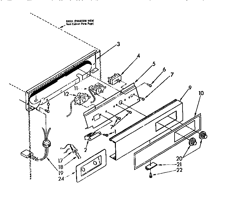 ESCUTCHEON AND CONTROL COMPONENTS