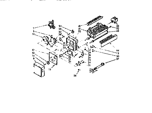 Icemaker parts 12 cavity