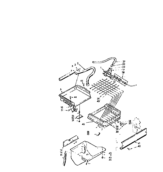 Evaporator, ice cutter grid