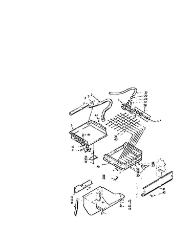 Evaporator, ice cutter grid