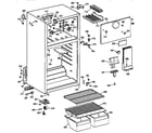 GE CTX16CZBBRWW cabinet diagram