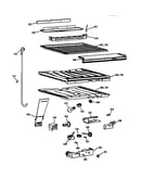 Compartment separator parts