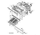 Kenmore 36275481890 door & drawer parts diagram