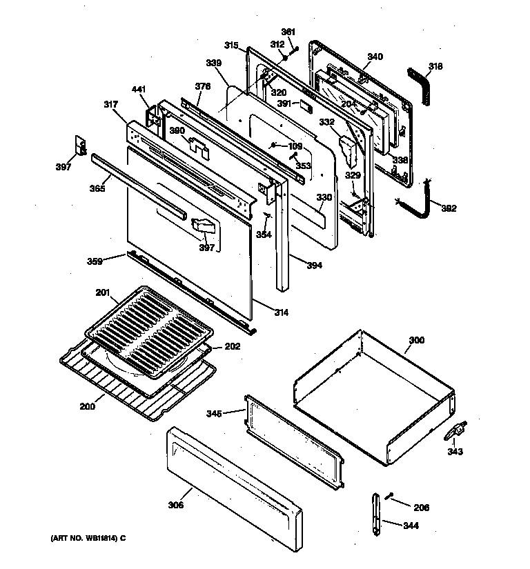 Door & drawer parts