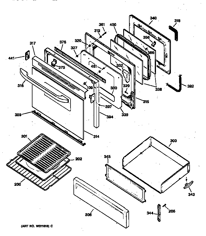 Door & drawer parts