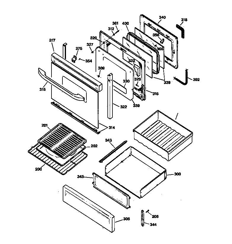 Door & drawer parts