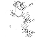 Kenmore 36273288890 gas & burner parts diagram