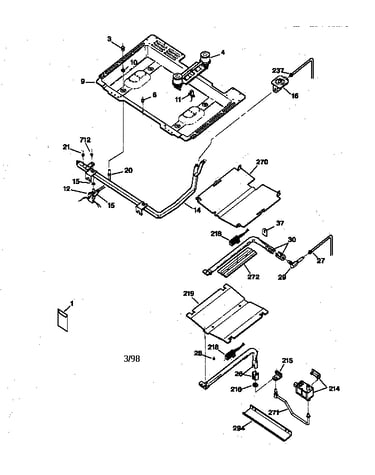 Gas & burner parts