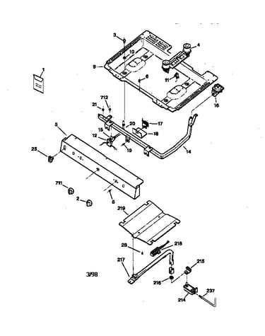 Gas & burner parts