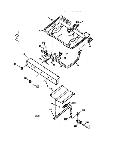 Gas & burner parts