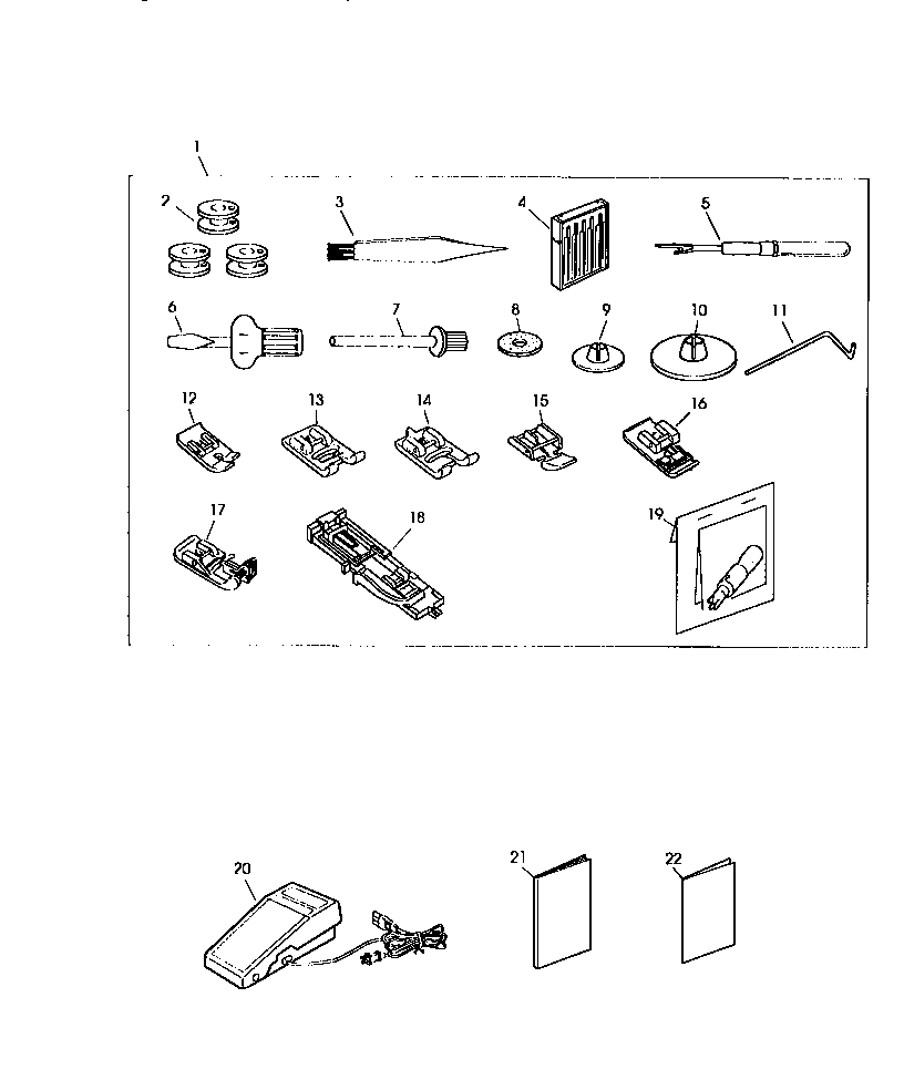 Attachment parts