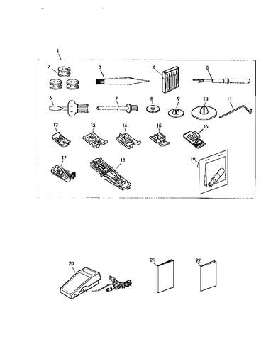 Attachment parts