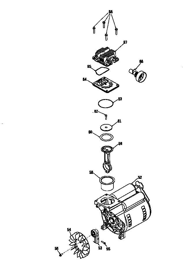 Compressor pump diagram