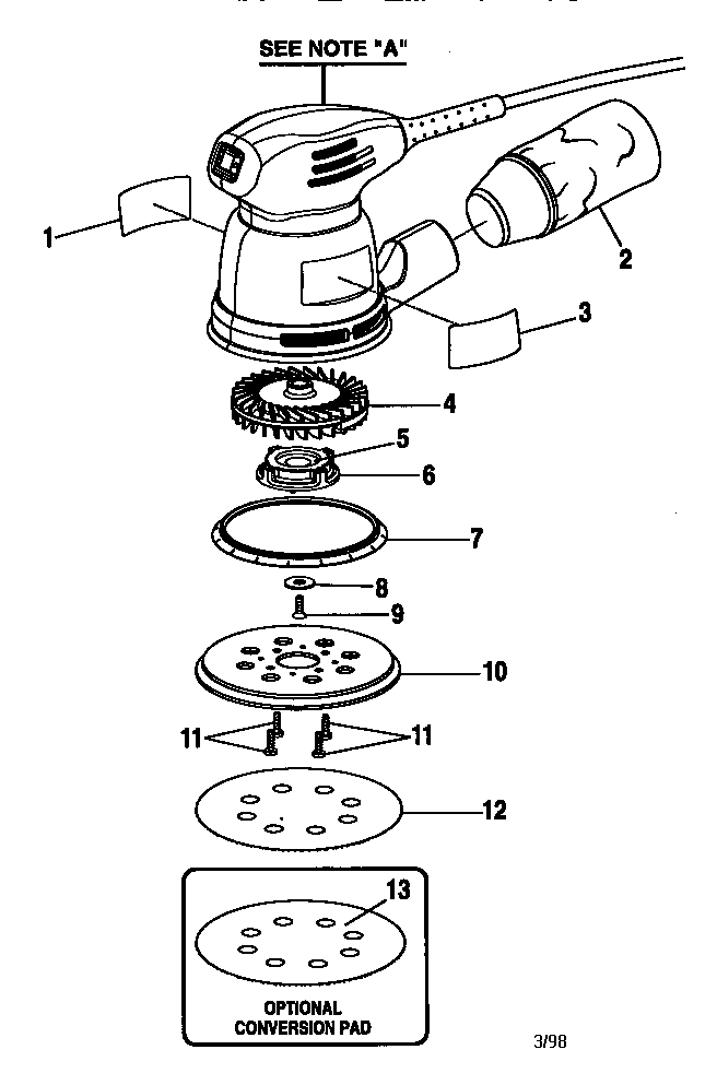 CRAFTSMAN RANDOM ORBIT SANDER