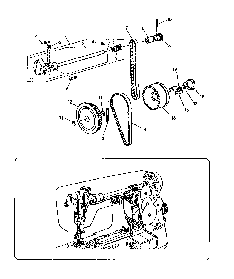 UPPER SHAFT UNIT