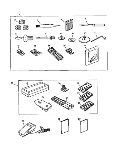Attachment parts
