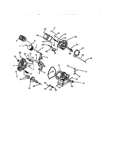 Crankcase assembly