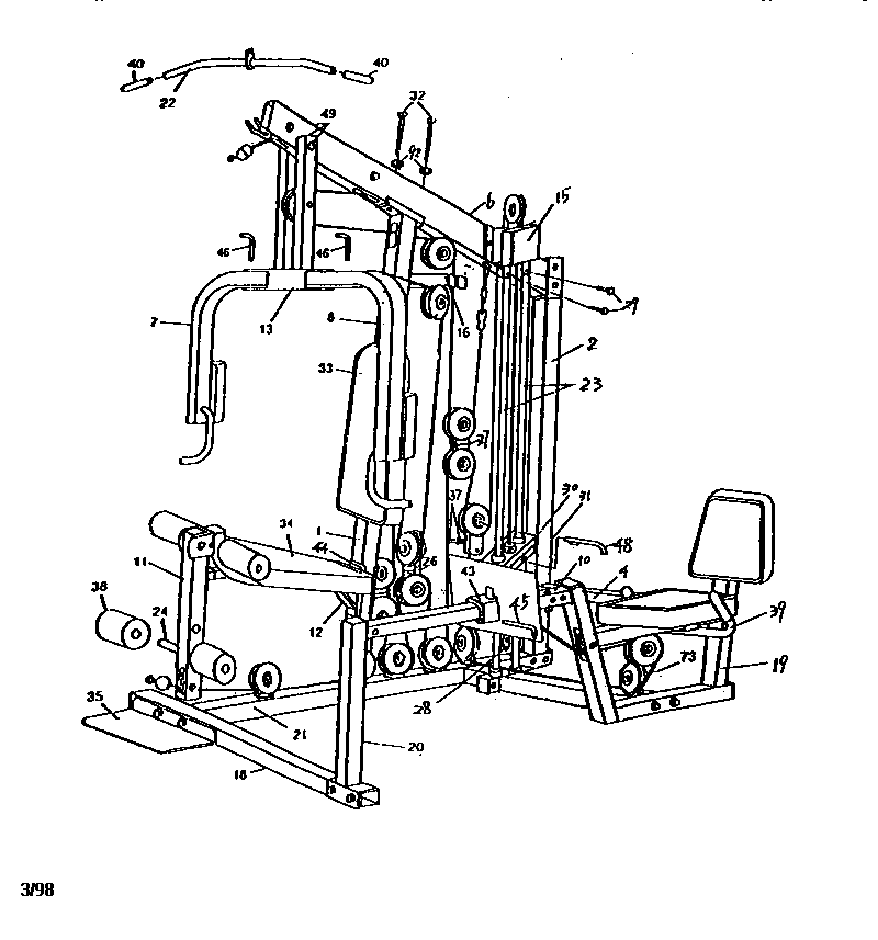 Main frame
