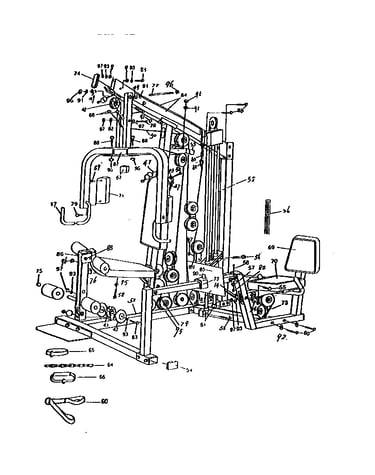 Hardware and pulleys