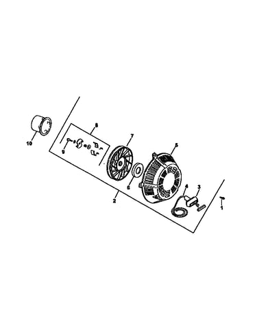 Rewinder starter