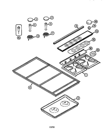 Top assembly
