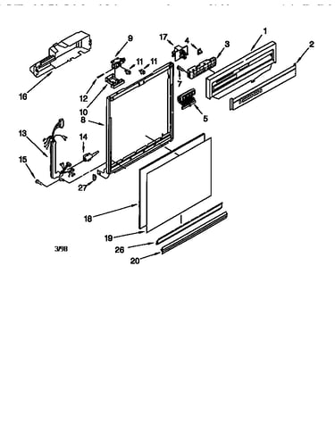 Frame and console