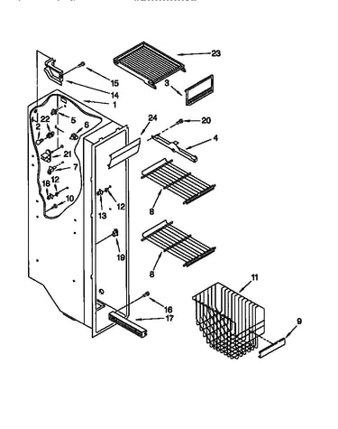 Freezer liner