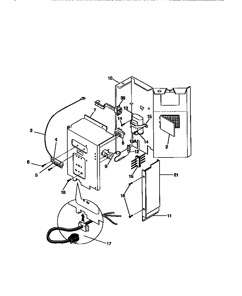 CONTROL PANEL PARTS