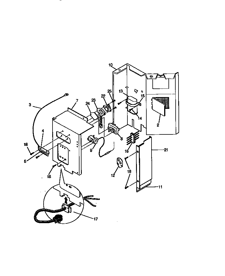Control panel parts