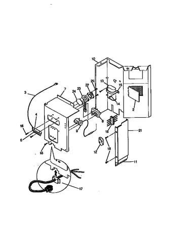 Control panel parts