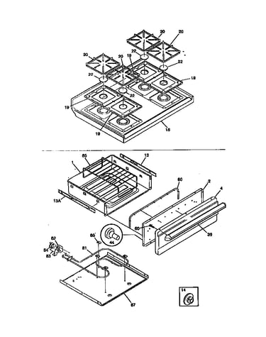 Top/drawer