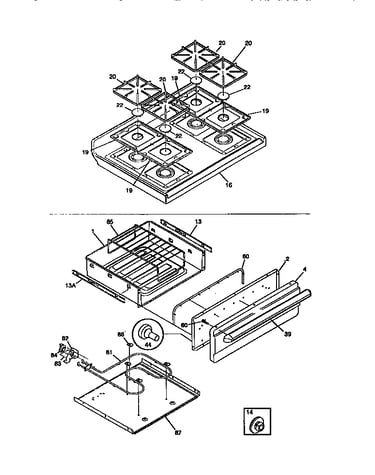 Top/drawer