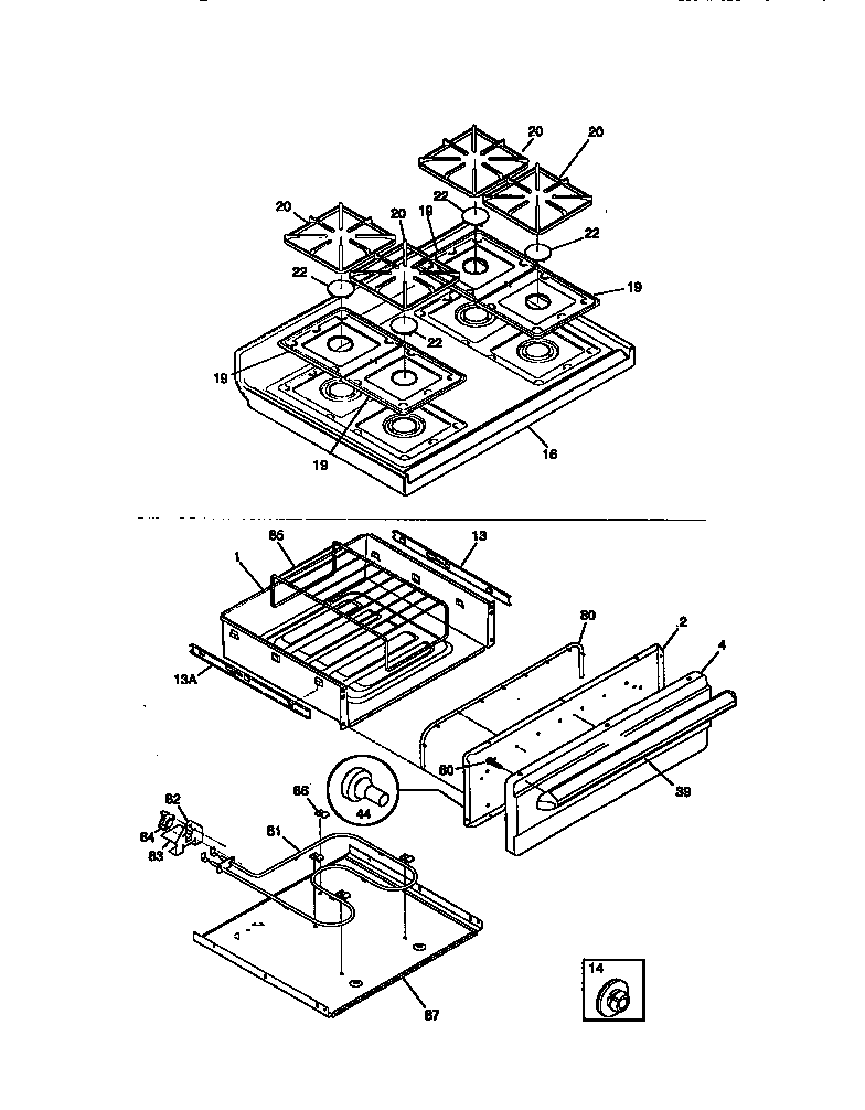Top/drawer