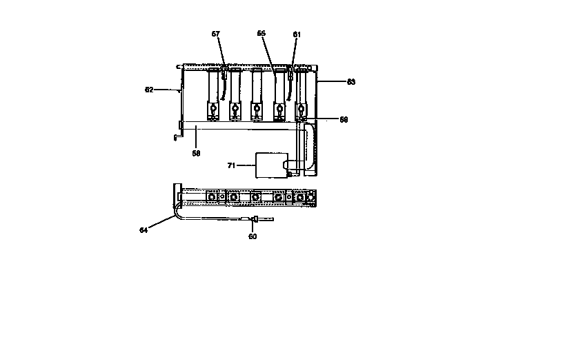 FIG. 5 BURNER ASSEMBLY