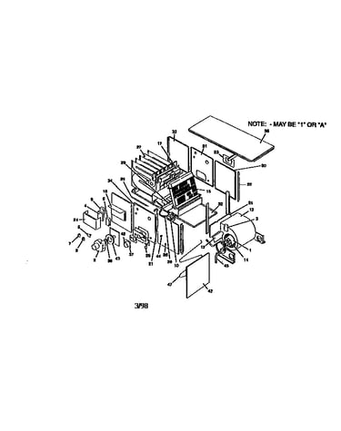 Gas fired horizontal furnaces