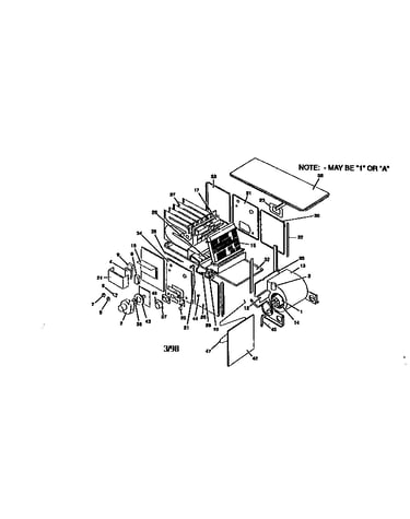 Gas fired horizontal furnaces