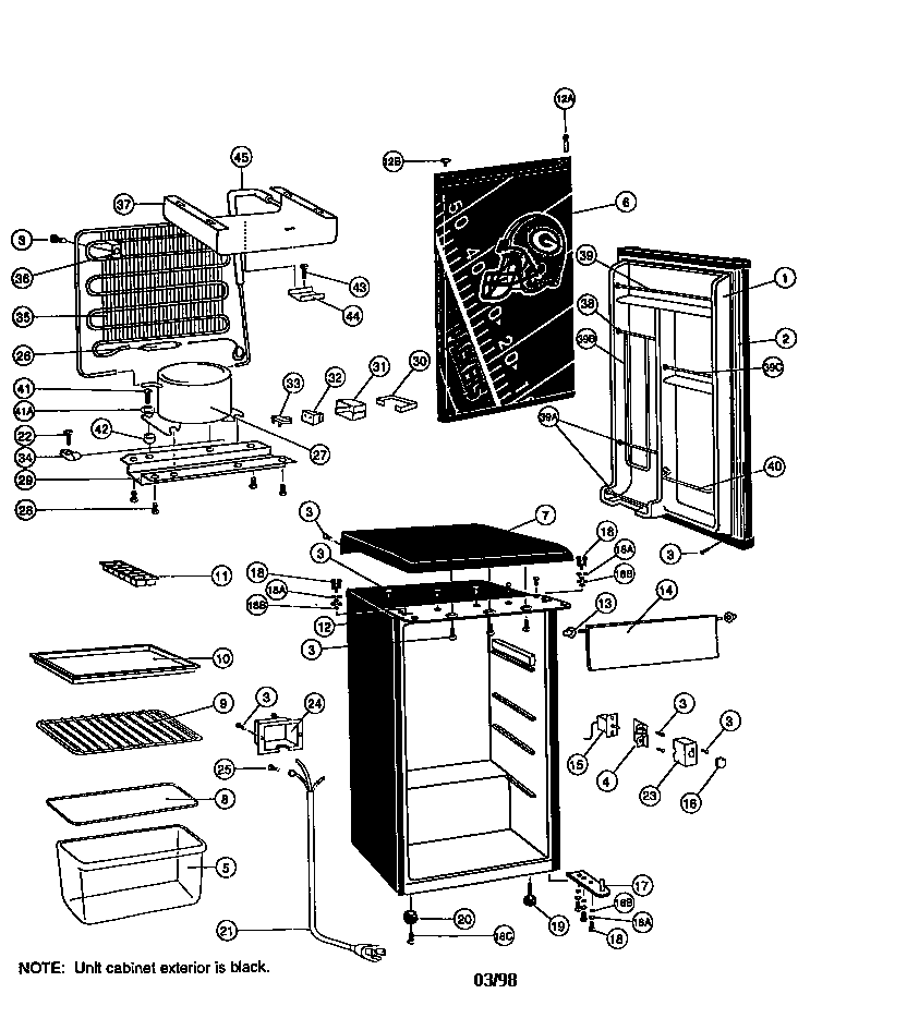 Refregerator compact
