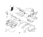 Craftsman 917249398 38"mower 2-bin w/deck adapter kit diagram