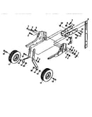Wheel and depth stake assembly