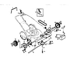 Craftsman 917377500 drive assembly diagram