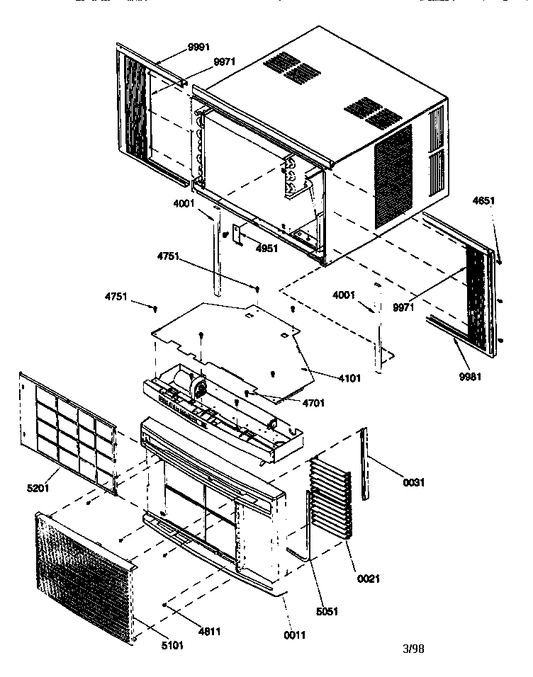 Front assembly