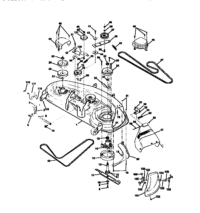 Mower deck